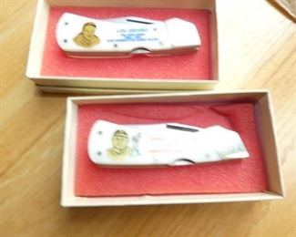 BABE RUTH/LOU GEHRIG BEAR KNIVES  