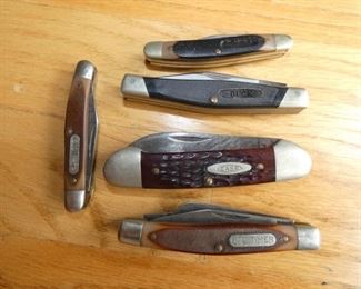 BUCK/CASE/OLD TIMER KNIVES 