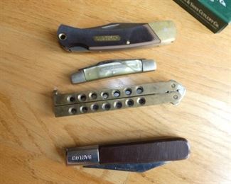 BARLOW-OLD TIMER-BUCK CREEK KNIVES 