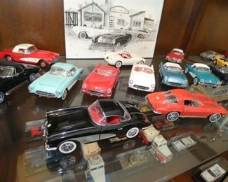 FRANKLIN & DANBURY MINT CORVETTES 