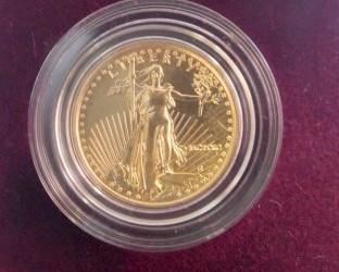 VIEW 2 $5 AMERICAN EAGLE GOLD COIN 