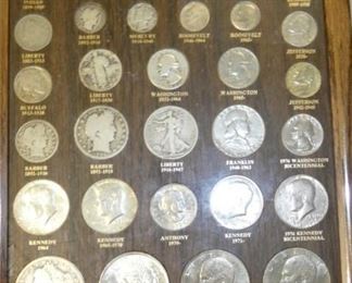 US 20TH CENTURY TYPE COIN SET 