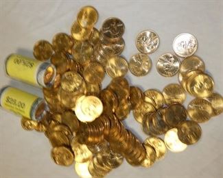 SUSAN B. ANTHONY GOLD PLATED DOLLARS 