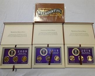 07, 09, 2015-16 PRESIDENTIAL DOLLARS 