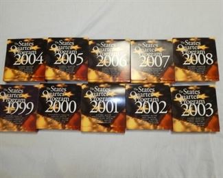 1999-2008 STATE QUARTER SETS 