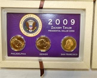 VIEW 2 CLOSE UP PRESIDENTIAL DOLLARS