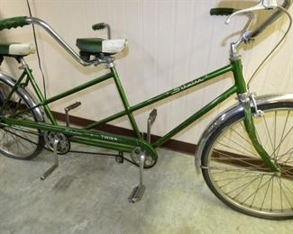 VIEW 2 FRONT SIDE SCHWINN TWIN BIKE 