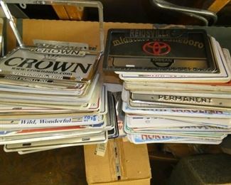 LICENSE TAGS & DEALERSHIP TAGS 