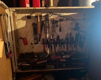 Another cabinet filled with tools