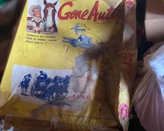 Gene Autry Official Ranch Outfit box only