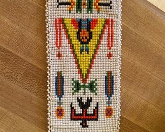 Beaded Native American Indian totem eyeglass holder...I think I had one of these from my Black Hills visit as a kid!