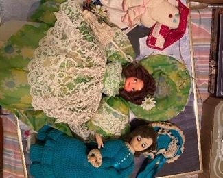 3 beautiful dolls