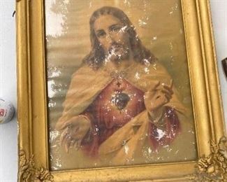 Framed print of Jesus