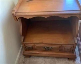 #69	2 Matching Side table with drawers 21L x 22W x 13.25D	$40.00
