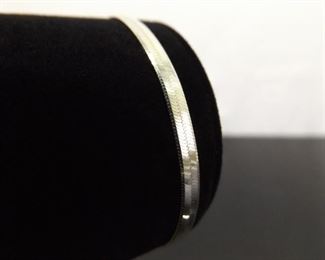 .925 Sterling Silver Snake Link Bracelet
