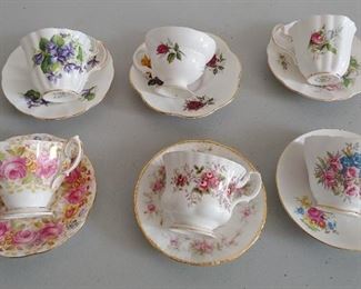 Vintage Teacup Collection 