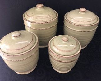 Ceramic Canister Set 