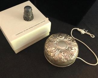 GORHAM Sterling Yo-yo & Thimble 