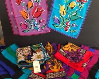 Laura Geraldi Silk Scarves 