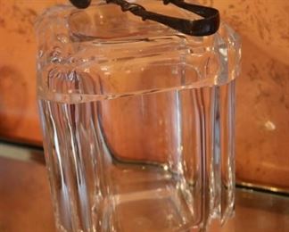 Lucite Ice Bucket with Swivel Top