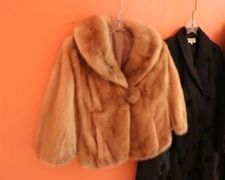 Short Mink Fur Coat