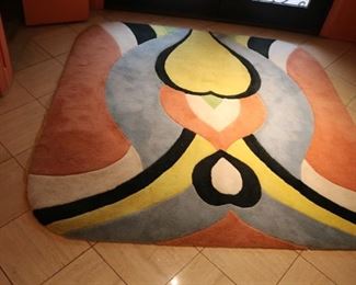 Vintage McAbee's Custom Carpet  Rug 