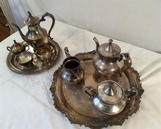  Silver Plated Tea Sets