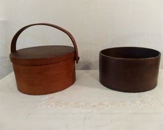 2 large shaker boxes