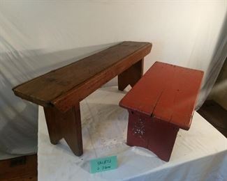 Antique benches