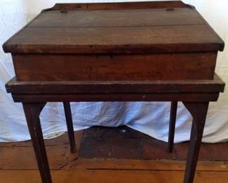 Antique School House Desk