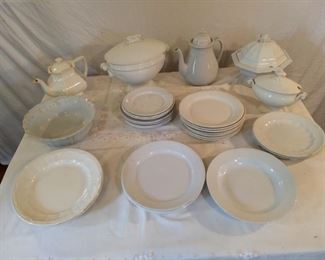 Assorted China Pieces Plates, Pitchers, Bowls