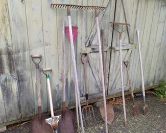 Assorted Garden Tools