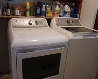 GE HE WI-FI  washer and dryer