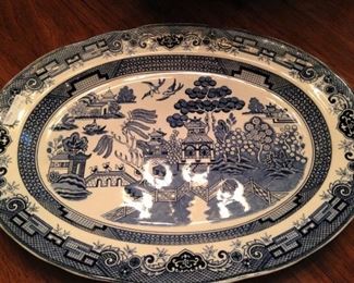  Blue Willow platter