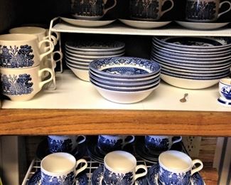 English Royal Wessex Blue Willow 