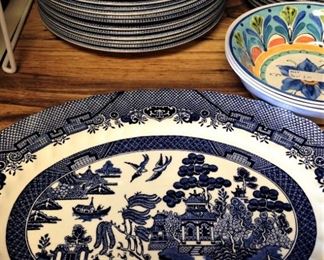 English Royal Wessex Blue Willow 