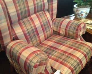 Plaid chair