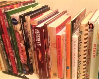 Great variety of cookbooks