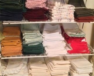 Napkins; hand towels