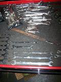 4th drawer middle area
Large set of MAC Flat Wrenches
Also many more flat wrenches in bags