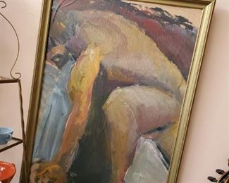 Male nude 36" x 49" - $150
***Please note: California sales tax will be charged on all purchases unless you have a valid California resale certificate on file with us.***