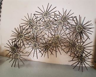 Marc Creates Metal Sculpture $495 (36" w x 24" h x 6" deep)
***Please note: California sales tax will be charged on all purchases unless you have a valid California resale certificate on file with us.***