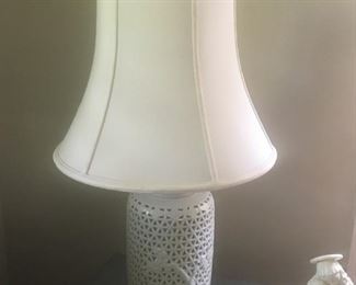 ASIAN INSPIRED LAMPS (3 MATCHING)