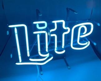 Miller Lite Neon Sign