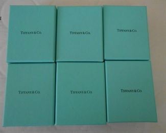 Tiffany & Co small jewelry boxes