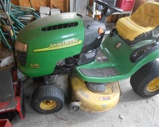 John Deere - needs a carburetor, other than that it has less than 200 working hours.