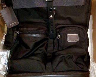 17. Tumi Rolltop Backpack, Unused