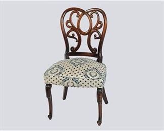 41. 19th Century Italian Ribbon Back Chair