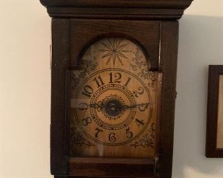 Antique wall clock