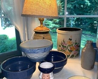 Crock and pottery ware
